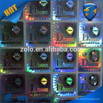 Atacado Strong Adhesive Permanent hologram hologram personalizado